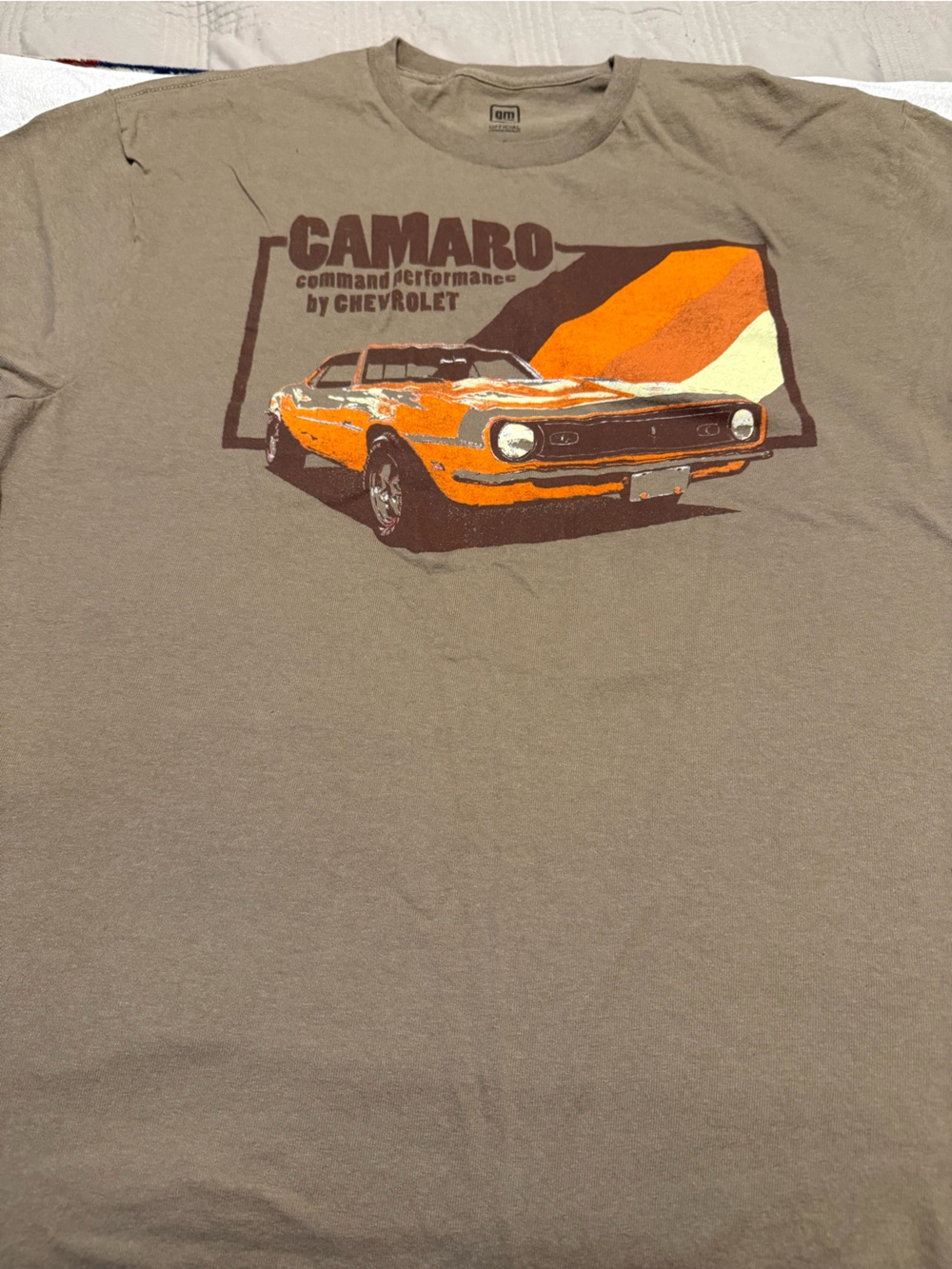 Camaro Graphic Short Sleeve Tee in Brown